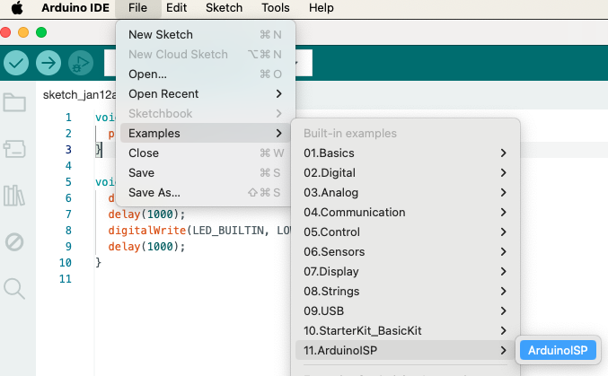 image: ArduinoISP-Example