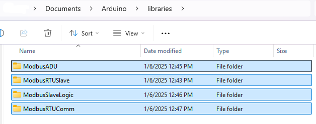image: Arduino SlaveExample Lib dependency